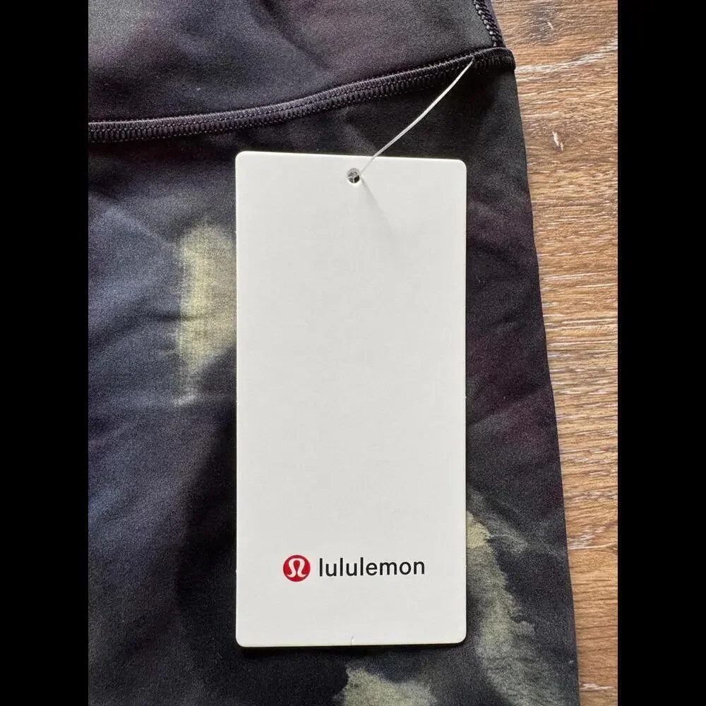 Lululemon Wunder Train High Rise 25” Ink Islands Burnside Multi Size 8 NWT
